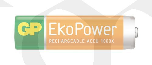 Baterie AA (R6) nabíjecí GP Ekopower 1000mAh