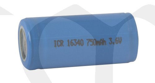 Nabíjecí článek Li-Ion ICR16340 (RCR123) 3,6V/750mAh