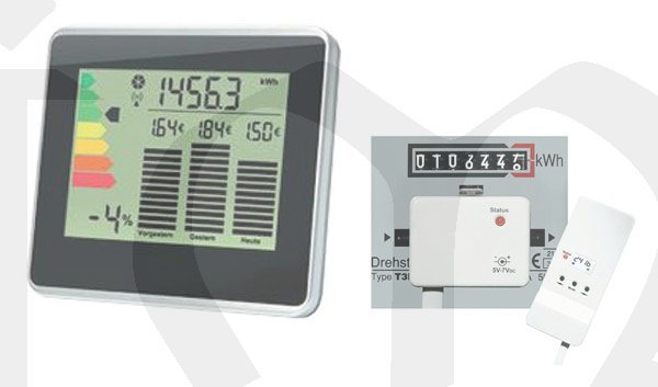 Měřič spotřeby elektrické energie V bezdrátový (wattmetr) ESA2000
