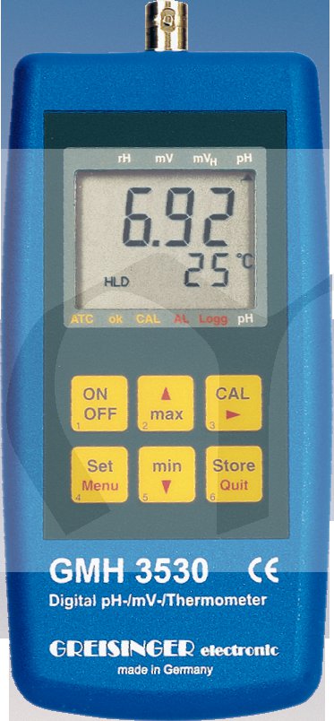 GMH 3530 Digitální pH - /REDOX - /rH - /teploměr s aut. teplotní kompenzací