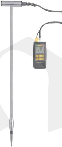 GMH 38-LW1-TF - Souprava pro měření materiálové vlhkosti v zemědělství