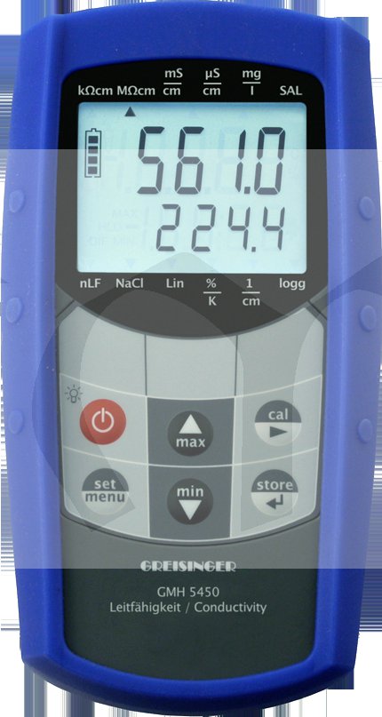 GMH 5450 - Vodotěsný měřič měrné vodivosti, logger