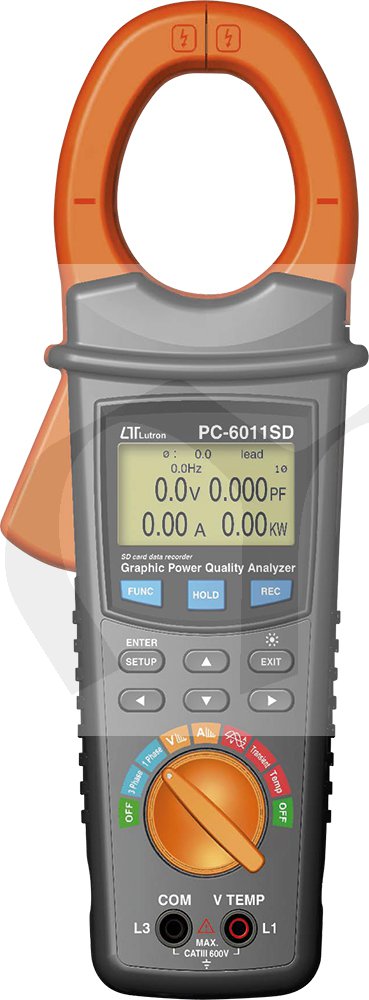PC-6011SD klešťový multimetr