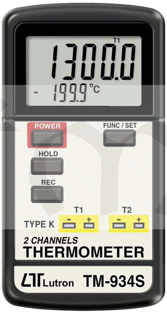 TM934S teploměr 2kan.